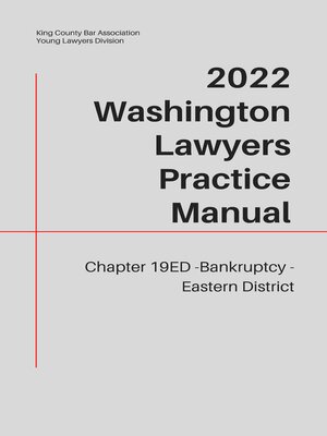 cover image of Washington Lawyers Practice Manual Chapter 19ED